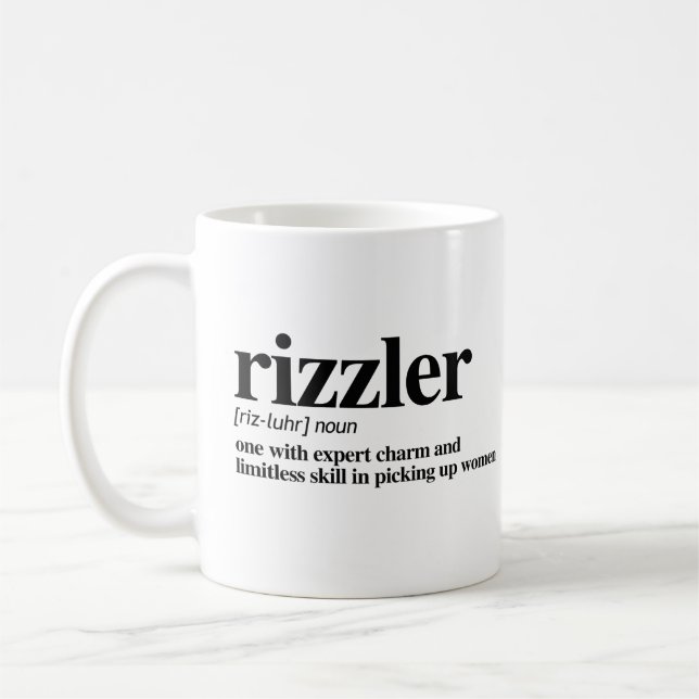 Caneca De Café Rizzler Definition (Esquerda)