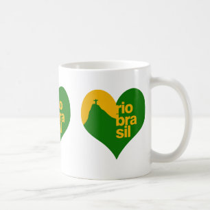 Caneca De Café RJ do Brasil 2014