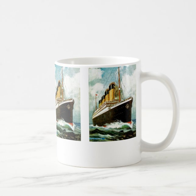Caneca De Café RMS titânico (Direita)