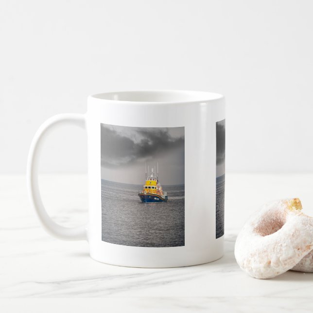 Caneca De Café RNLI Lifeboat (Com Donut)