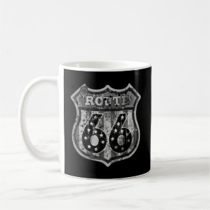 Caneca De Café Road Rout 66 Sign Truck Biker Usa