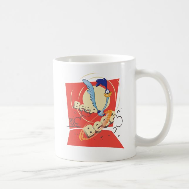 CANECA DE CAFÉ ROAD RUNNER™ BEEP BEEP!™ (Direita)