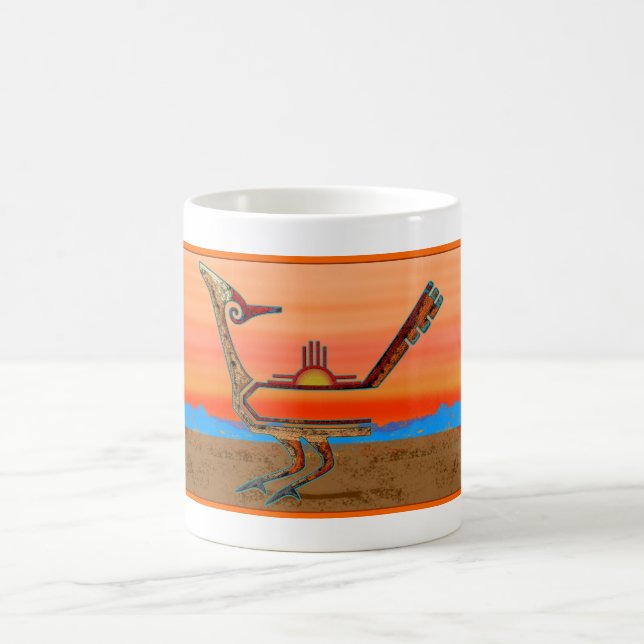Caneca De Café Roadrunner no por do sol (Centro)