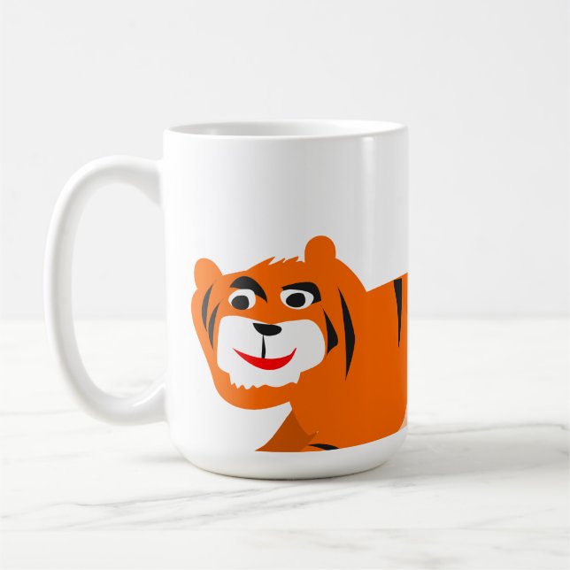 Caneca De Café Roar-somely Cute Tiger Mug (Esquerda)