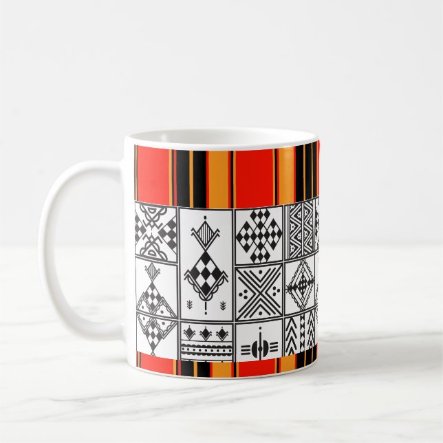 Caneca De Café Robe kabyle Bijoux kabyle (Esquerda)