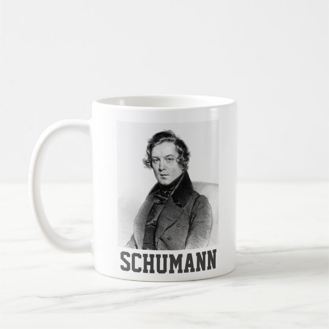 Caneca De Café Robert Schumann (Esquerda)