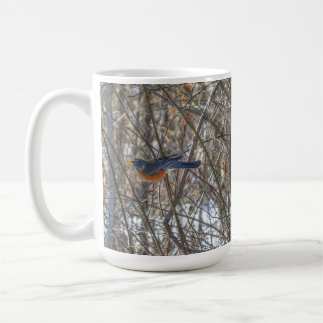 Caneca De Café Robin Americano (Esquerda)