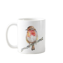 Robin Art Mug Natal