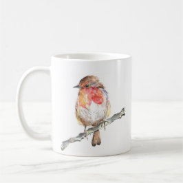 Caneca De Café Robin Art Mug Natal