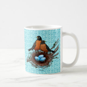 Caneca De Café Robins Nest
