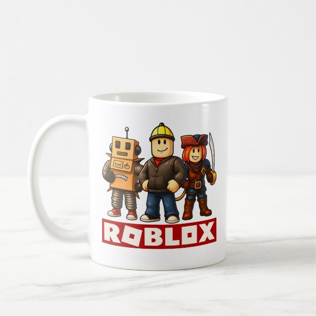 Caneca De Café Roblox (Esquerda)