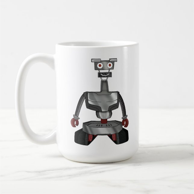 caneca de café robo (Esquerda)