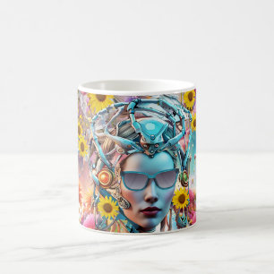 Caneca De Café Robô orgânico