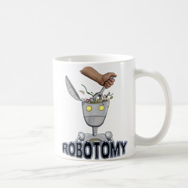 Caneca De Café ROBOTOMY Mug (Direita)