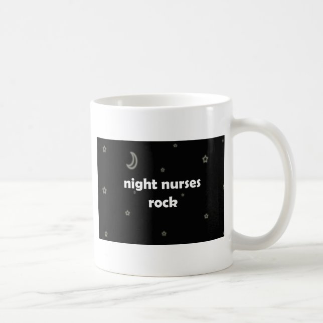 Caneca De Café ROCHA das enfermeiras de noite! (Direita)