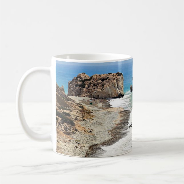 Caneca De Café Rocha de Aphrordite, Chipre, (Esquerda)