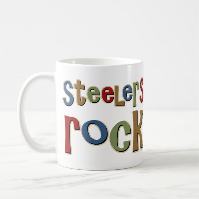 Caneca De Café Rocha de Steelers (Esquerda)