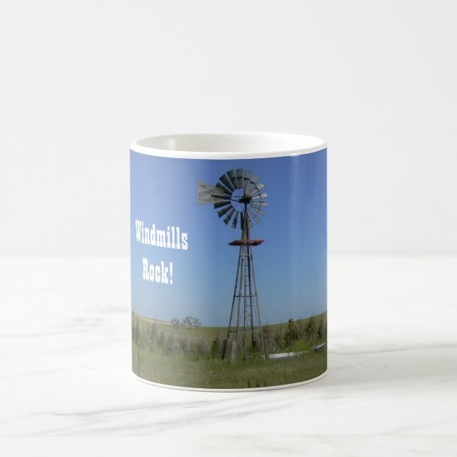 Caneca De Café Rocha dos moinhos de vento! (Centro)