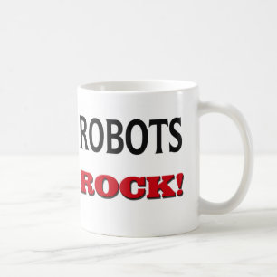 Caneca De Café Rocha dos robôs