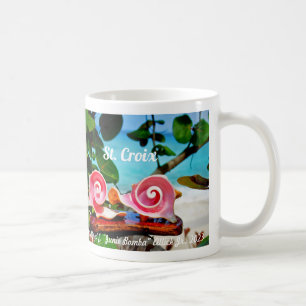 Caneca De Café Rochas Conch Shell Mug Rua. Croix
