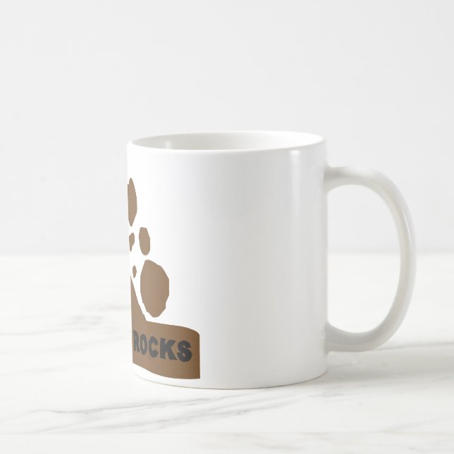 Caneca De Café Rochas da geologia (Direita)