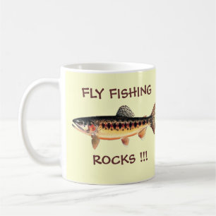 CANECA DE CAFÉ ROCHAS DA PESCA COM MOSCA