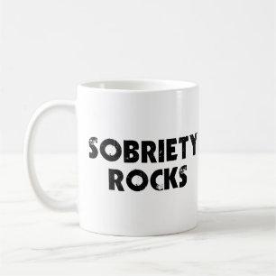 Caneca De Café Rochas da sobriedade