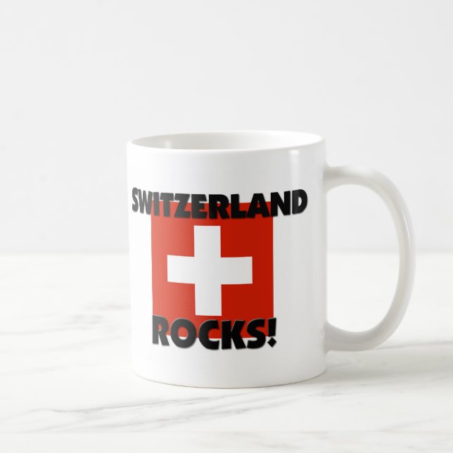 Caneca De Café Rochas da suiça (Direita)