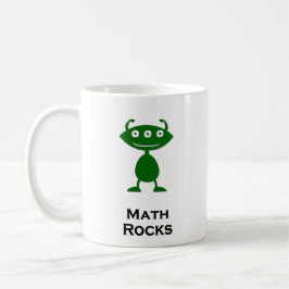 Caneca De Café Rochas de Matemática Tripla - Olho Verde