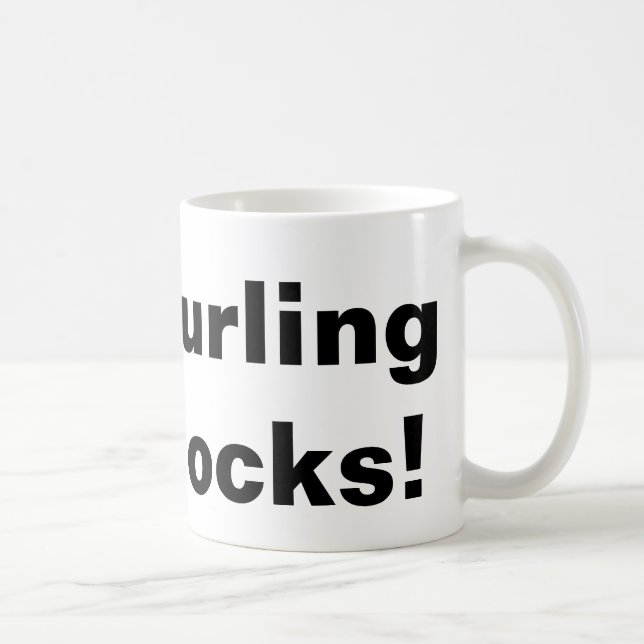 Caneca De Café Rochas de ondulação (Direita)