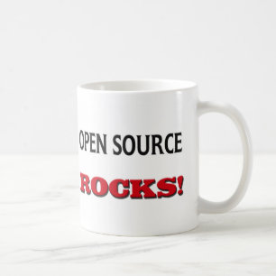 Caneca De Café Rochas de Open Source
