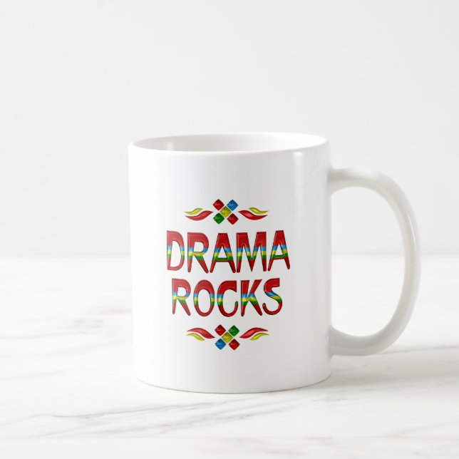 Caneca De Café Rochas do drama (Direita)