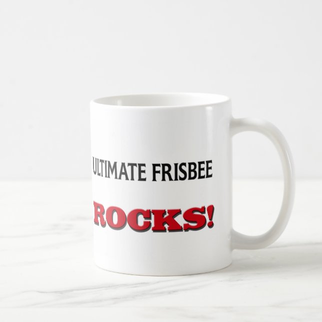 Caneca De Café Rochas finais do Frisbee (Direita)