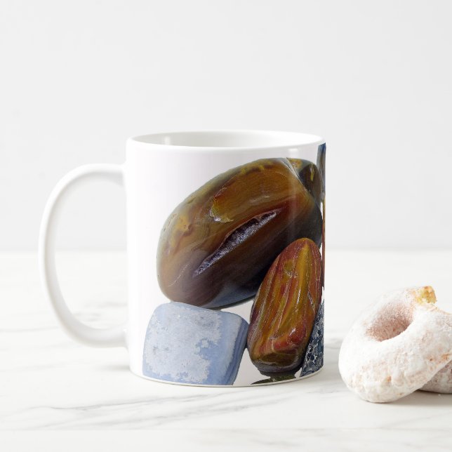 Caneca De Café Rochas Polidas (Com Donut)