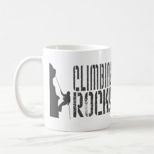 Caneca De Café Rochas Subindo