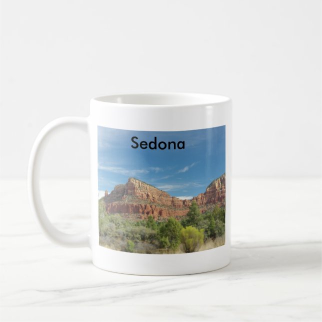 Caneca De Café Rochas vermelhas em Sedona (Esquerda)