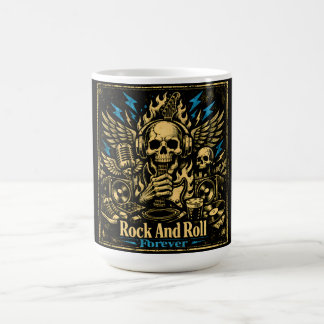Caneca De Café Rock And Roll Forever – Eternal Music Pride