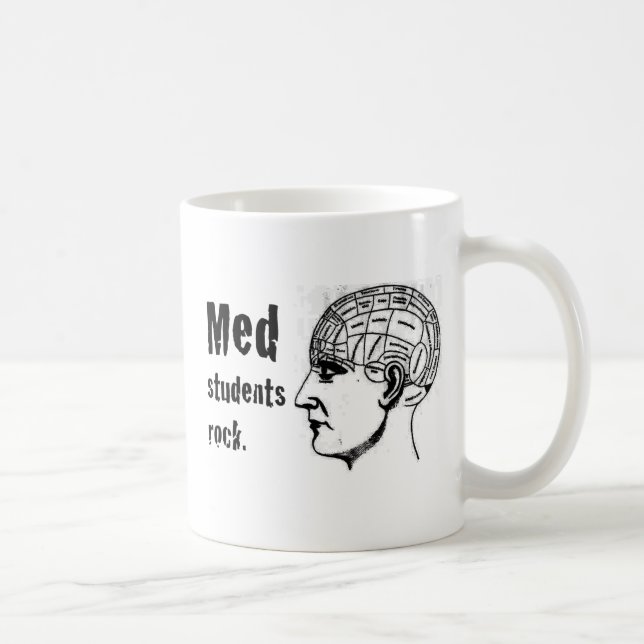 Caneca De Café Rock de Estudantes de Medicina (Direita)