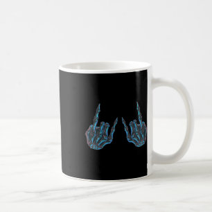 Caneca De Café Rock On Rock Star Buddy Concert - Halloween Skelet