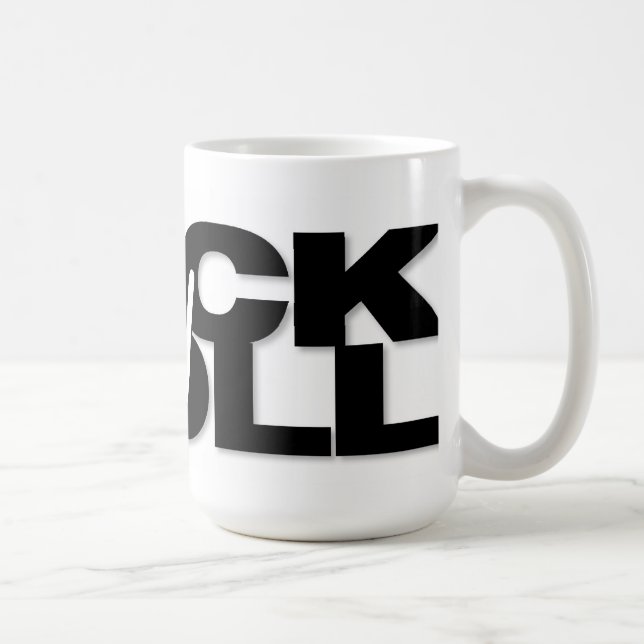 Caneca De Café Rock&Roll 2 (Direita)