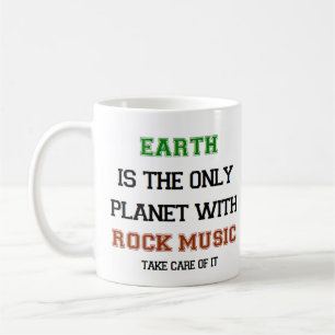 Caneca De Café rock, só terra