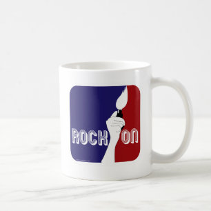 Caneca De Café Rock Sports Bold Logo Design