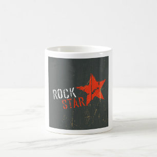 Caneca De Café Rock Star Music Mug