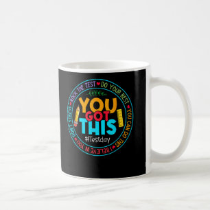 Caneca De Café Rock The Test Teacher Day You Have This