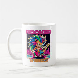 Caneca De Café Rocker Hedgehog