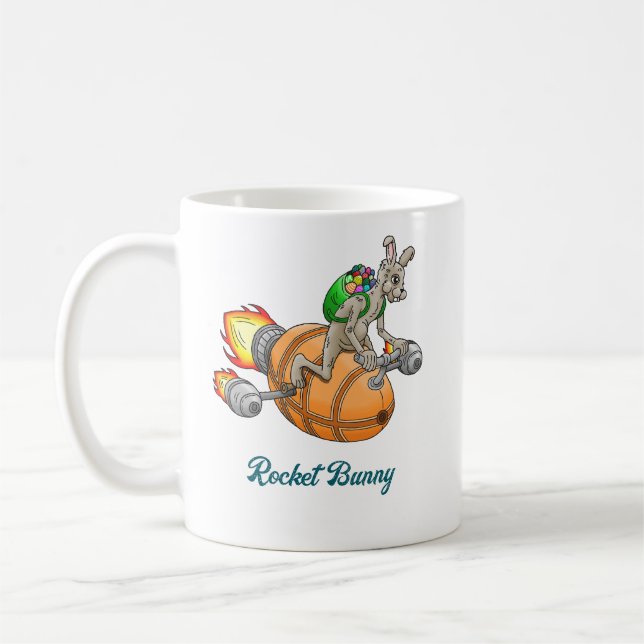 Caneca De Café Rocket Bunny (Esquerda)