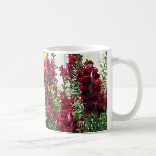 Caneca De Café Rocket corajoso Snapdragons (Direita)