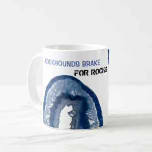 Caneca De Café *~* ROCKHOUNDS BRAKE PARA PORTÁTIL DE Geodo ROCKS