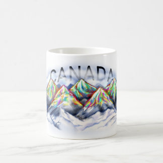 Caneca De Café Rockies canadenses, cor d'água Rocky Mountain