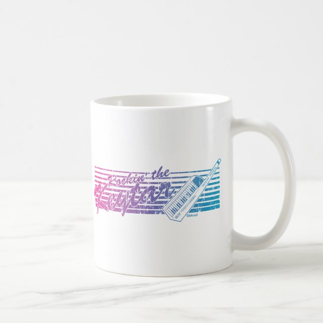 Caneca De Café Rockin o Keytar (Direita)